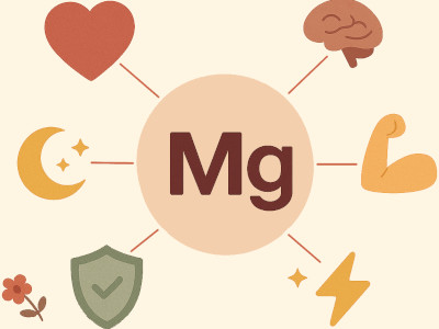 Magnesium – der Allrounder für Körper und Geist